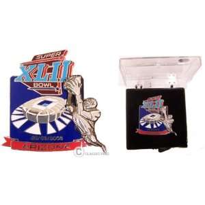 Super Bowl XLII Moving Player Pin   Limited 2,008  Sports 