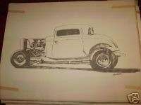 30S HOT ROD COUPE, DEUCE? 17 1/2 X 23 IN. POSTER  