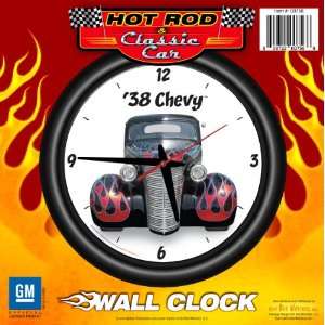   Clock Front Flames   Chevrolet, Hot Rod, Classic Car
