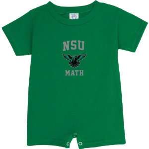  Northeastern State RiverHawks Kelly Green Math Arch Baby 