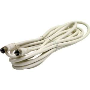   25 White RG59 Coaxial Cable Assembly (Cable Zone)