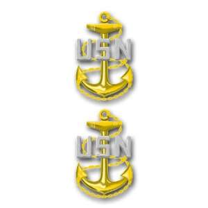  US Navy Chief Petty Officer Decal Sticker 3.8 6 Pack 