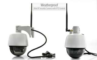 Weatherproof Outdoor Dome Mini IP Security CCTV Camera PTZ 3x Optical 