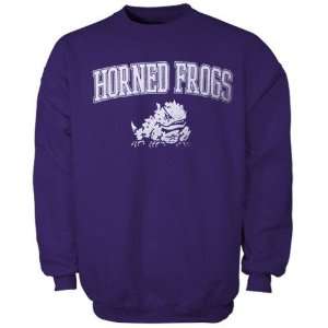 Texas Christian Horned Frogs Purple Universal Mascot Crew Sweatshirt 