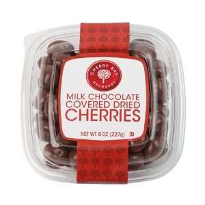 Milk Chocolate Covered Dried Montmorency Cherries (with sugar) 8oz 