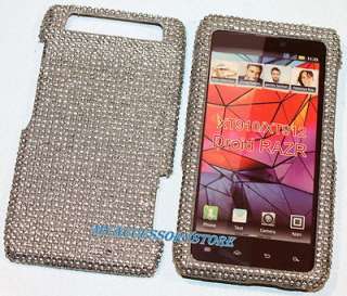   Motorola Droid Razr xt912 Rhinestones Glitter Bling Phone Case Cover