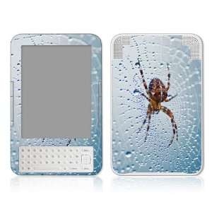   Kindle 3 Skin Decal Sticker   Dewy Spider 
