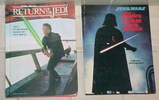 Original Star Wars & Empire Strikes Back Storybook Lot  