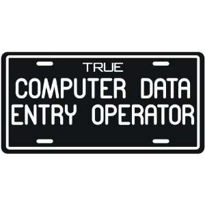   Data Entry Operator  License Plate Occupations