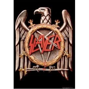  Slayer Eagle Textile Flag Poster
