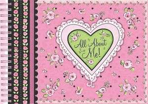 All About Me Scrapbook Activity Book Kit for Tween Pink  
