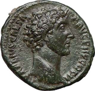   as Caesar 145 A.D. Authentic Ancient Roman Coin Hilaritas Humor  
