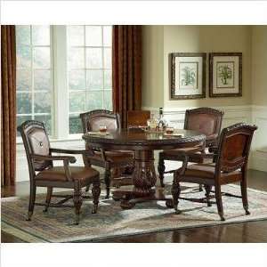  Set of 2 Antoinette Dining Arm Chairs with Casters