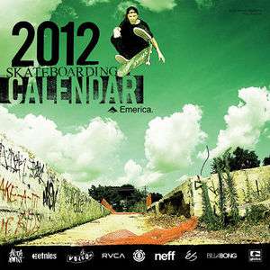 Skateboarding 2012 Wall Calendar  