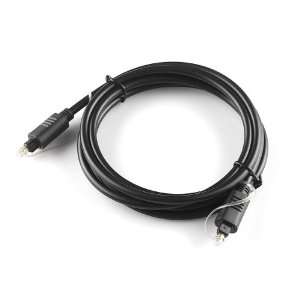  Fiber Optic TOSLINK Cable   6ft Electronics