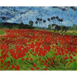  Van Gogh Paintings Field of Poppies