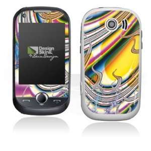  Design Skins for Samsung B5310 Corby Pro   Rainbow Waves 