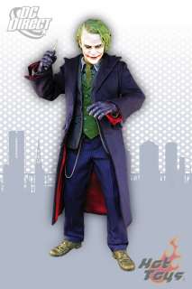 HOT TOYS Dark Knight Joker Figure Heath Ledger 12 Figure MIB MMS68 