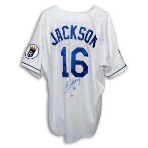  Bo Jackson Autographed Kansas City Royals Authentic White 