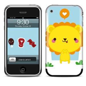  Feed Me Lion iPhone v1 Skin by Luli Bunny Cell Phones 