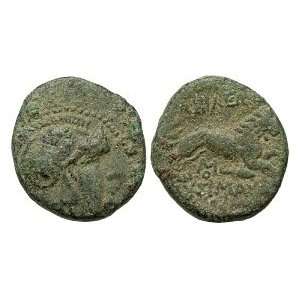  Kingdom of Thrace, Lysimachos, 323   281 B.C.; Bronze AE 