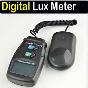 Digital Light Lux Meter 50,000 Tester LCD Flash Photo  