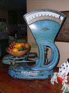 Antique Grocery Scale, Detroit Automatic Scale Company  