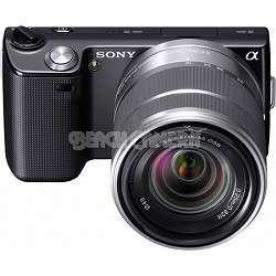 Sony Alpha NEX 5 Interchangeable Lens Black Digital Camera w/ 18 55mm 