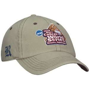   Owls Khaki 2008 NCAA College World Series Bound Adjustable Slouch Hat