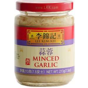 Lee Kum Kee Minced Garlic   7.5 oz.  Grocery & Gourmet 