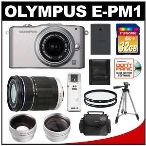   Wide Angle & Telephoto Lenses + Accessory Kit (Refurbished by Olympus