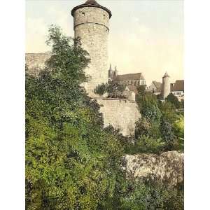   Straft Tower Rothenburg (i.e. ob der Tauber) Bavaria Germany 24 X 18.5