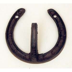  Cast Iron Horseshoe Hook 
