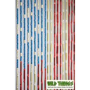  Beaded Curtain Old Glory Door Beads (American Flag)