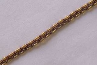 Handmade Beaded Trim. Woven Bullion Braid. Gold, Bronze  