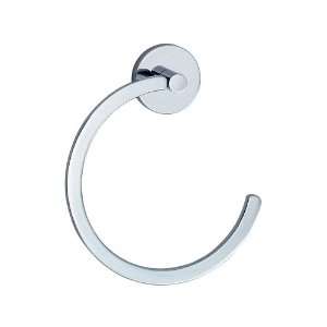   Loft 6 1/2 Towel Ring in Polished Chrome from the Loft Collection