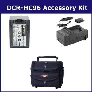 Sony DCR HC96 Camcorder Accessory Kit includes SDM 109 Charger, ST80 