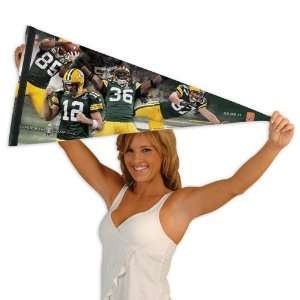  Green Bay Packers Super Bowl Prem Pennant 17x40   Player 