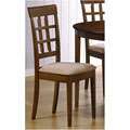 Walnut X back Dining Chairs (Set of 2)  