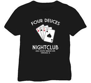 Four Deuces Night Club Boardwalk Empire Capone T Shirt  