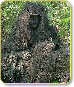 You are Bidding on our Ghillie Suit Tracker KIT in Woodland Color