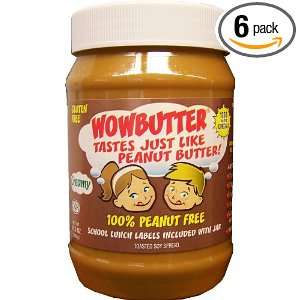 Safe 4 School WOWBUTTER Tastes Just Like Peanut Butter Creamy 17.6 OZ 