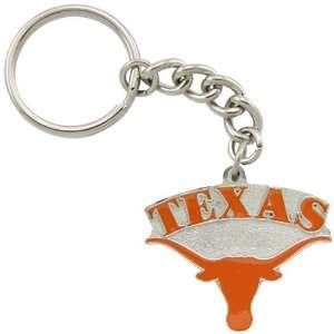  Texas Longhorns Pewter Primary Logo Keychain Sports 