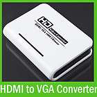 Digital Hdmi to Analog VGA Audio Video Converter Adapter For PS3 