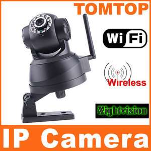 Wireless WIFI IP Camera 11 LED IR Night Vision Audio  