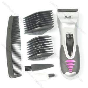 Professional Hair Trimmer Cutting Clipper Silver New  