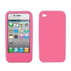  Don Accessory Premium Pink Apple iPhone 4 4G Silicone Skin 