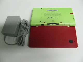 Nintendo DSi Game System   Red & Green Custom Color Combo 