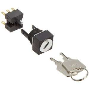 Omron A165K A2M 2 Key Type Selector and Switch, Solder Terminal, IP65 