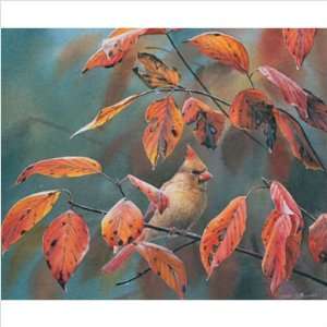  WeatherPrint 11093 Autumn Chill Female Cardinal Outdoor 